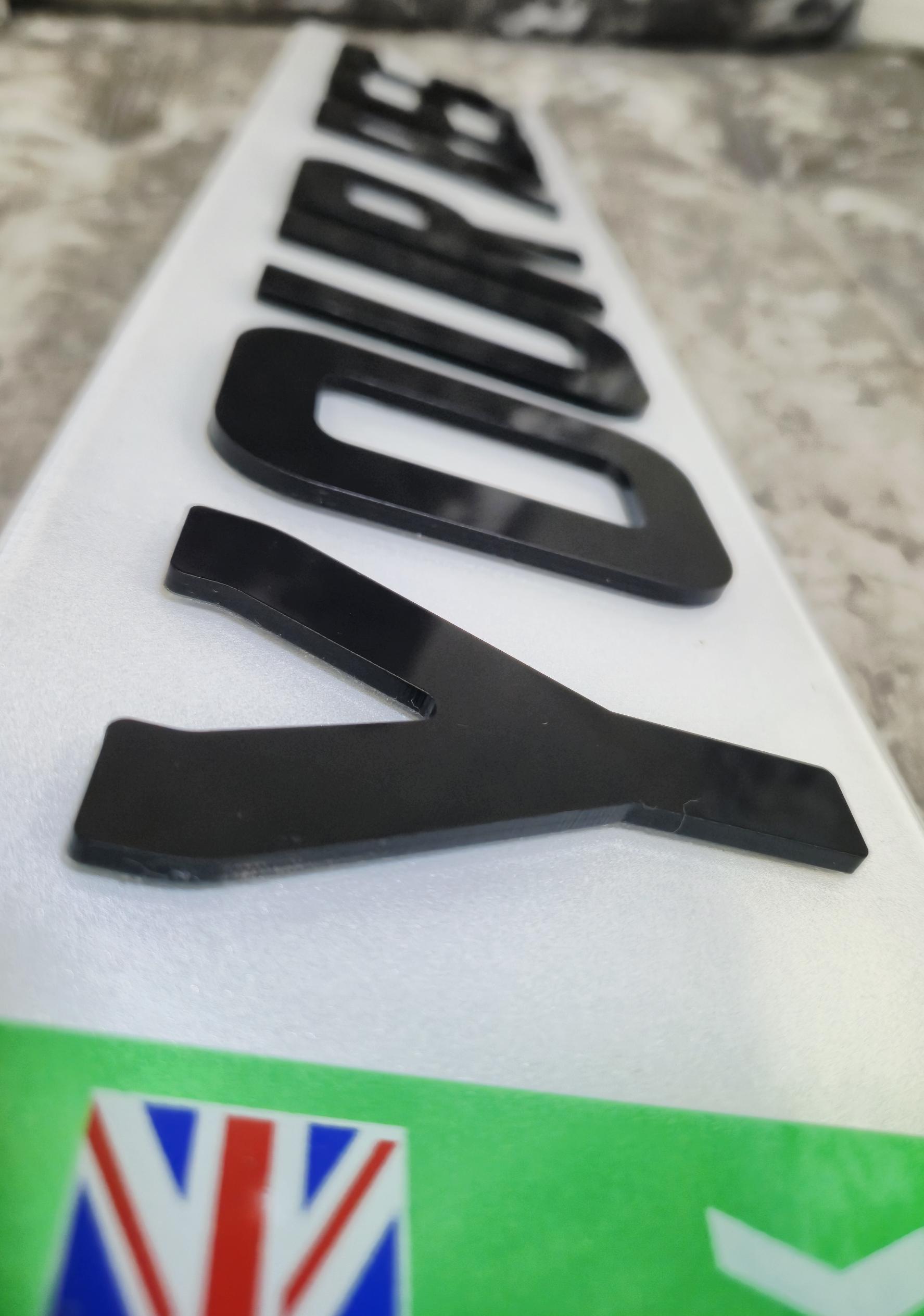 4D Acrylic 5MM Plates